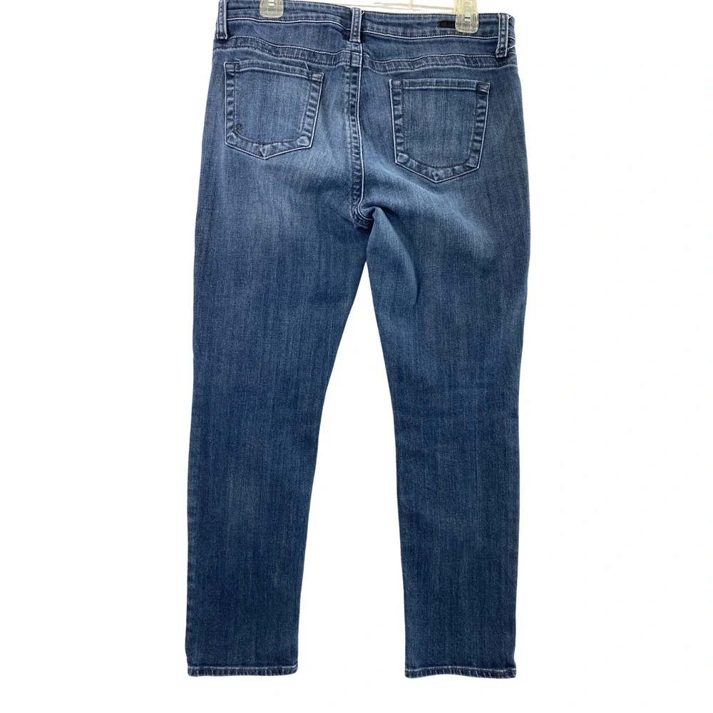KUT from the Kloth Jeans Women 8S Boyfriend Slim Medium Wash Denim Mid Rise